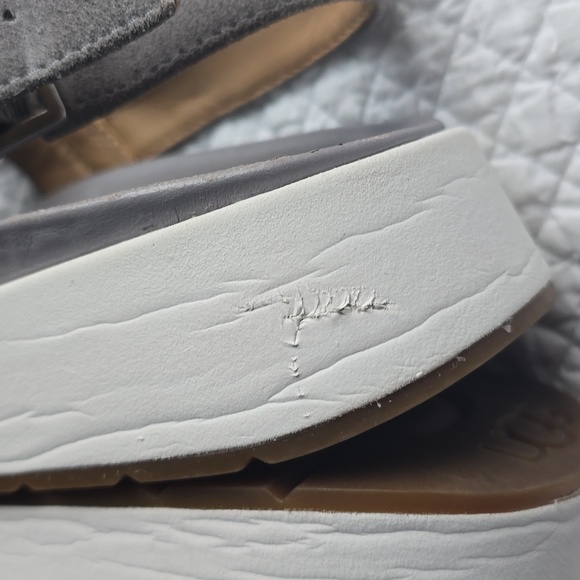 Ugg Lynden Suede Platform Shoes - Picture 8 of 12